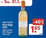 Pinot Grigio DOC im ALDI SÜD Prospekt Pinot Grigio DOC von Mario Collina im aktuellen ALDI SÜD Prospekt für 1,65 €