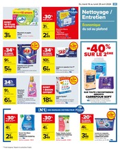 Promo Lessive Liquide dans le catalogue Carrefour du moment à la page 33