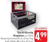 EDEKA Göppingen - Klappbox Angebot im Prospekt Klappbox bei EDEKA im Göppingen Prospekt für 4,99 €