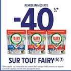 Intermarché Ploemeur - Promo -40% DE REMISE IMMÉDIATE SUR TOUT FAIRY(b)(1) Promo -40% DE REMISE IMMÉDIATE SUR TOUT FAIRY(b)(1) à dans le catalogue Intermarché à Ploemeur
