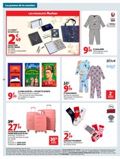 Promos Valise dans le catalogue "LE GOÛT DU RÉCONFORT" de Auchan Hypermarché Valise en promo dans le catalogue Auchan Hypermarché à la page 52