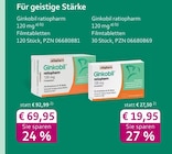 mea - meine apotheke - Ginkobil Angebot im Prospekt Ginkobil bei mea - meine apotheke im Prospekt "" für 19,95 €
