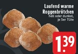 Aktuelles Roggenbrötchen hell Angebot bei E center in Bottrop ab 1,39 €