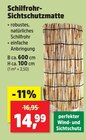 Schilfrohr-Sichtschutzmatte Angebote bei Thomas Philipps Altenburg für 14,99 €