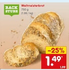 Weltmeisterbrot von BACK STUBE im aktuellen Netto Marken-Discount Prospekt für 1,49 €