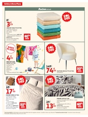Promos Couette dans le catalogue "SOLDES & BONS PLANS" de Auchan Hypermarché Couette en promo dans le catalogue Auchan Hypermarché à la page 16