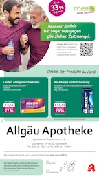 mea - meine apotheke Prospekt für Sonthofen mit 4 Seiten mea - meine apotheke Prospekt für Sonthofen: "Unsere April-Angebote", 4 Seiten, 01.04.2026 - 30.04.2026