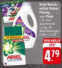 Waschmittel Pulver oder Flüssig Angebote von Ariel bei E center Maintal für 4,79 €