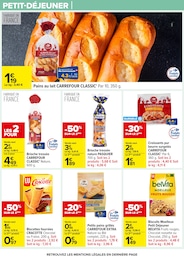 Prix et réduction Pain dans le prospectus Carrefour en cours Offre Pain dans le catalogue Carrefour du moment à la page 13