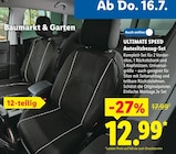 Autositzbezug-Set von ULTIMATE SPEED für 12,99 € bei Lidl im Angebot Autositzbezug-Set von ULTIMATE SPEED im aktuellen Lidl Prospekt