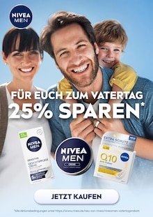NIVEA Prospekt Für Euch zum Vatertag mit  Seite in Homburg und Umgebung