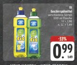 fit Spülmittel Zitrone im aktuellen Prospekt bei EDEKA in Höhenstein
