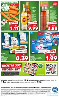 Havana Club im Kaufland Prospekt "KNÜLLER" mit 58 Seiten (Rosenheim)