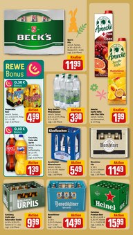 Becks im REWE Prospekt "Dein Markt" mit 32 Seiten (Saarbrücken)