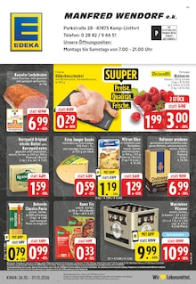 Aktueller EDEKA Prospekt (Kamp-Lintfort, 26 Seiten zum blättern EDEKA Prospekt Aktuelle Angebote mit 26 Seiten