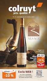 Catalogue Colruyt "Foire aux vins ALSACE" à Anould et alentours, 4 pages, 25/09/2024 - 13/10/2024