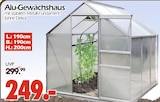 Alu-Gewächshaus Angebote bei Wreesmann Cottbus für 249,00 €