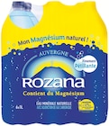 Eau minérale naturellement gazeuse - ROZANA en promo chez Colruyt Troyes à 2,11 €