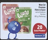 Premium Filets in Sauce im Angebot bei E center in Chemnitz Premium Filets in Sauce Angebote von Wow Cat bei E center Chemnitz