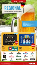 Bier im Penny Prospekt in Senftenberg Aktueller Penny Prospekt mit Bier, "Wer günstig will, muss Penny.", Seite 23