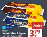 Aktuelle Smarties Angebote bei ALDI SÜD in Nürnberg Aktuelles Lion Cereals & Joghurt Angebot bei ALDI SÜD in Nürnberg ab 3,79 €