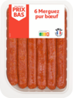 Auchan Supermarché Colmar - Promo 6 MERGUEZ Promo 6 MERGUEZ à 3,79 € dans le catalogue Auchan Supermarché à Colmar