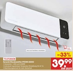 Keramik-Wandheizlüfter PTCWH-2000 im Angebot bei Netto Marken-Discount in Velbert Keramik-Wandheizlüfter PTCWH-2000 Angebote von TELEFUNKEN bei Netto Marken-Discount Velbert für 39,99 €