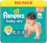 Couches Baby-dry - Pampers en promo chez Migros France Annemasse à 16,99 €