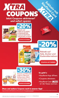 Zucker im Kaufland Prospekt "KNÜLLER" mit 61 Seiten (Augsburg)