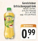 Erfrischungsgetränk im Angebot bei E center in Bornheim Erfrischungsgetränk Angebote von Gerolsteiner bei E center Bornheim für 0,99 €