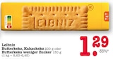 Butterkeks Angebote von Leibniz bei E center Wiesbaden für 1,29 €