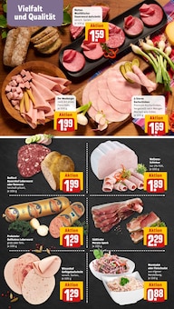 Wurst im aktuellen REWE Prospekt (Oberhausen) Wurst im REWE Prospekt "Dein Markt" mit 33 Seiten (Oberhausen)