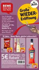 REWE Discounter Prospekt der aktuellen Woche mit 32 Seiten, gültig von 23.02.2026 bis 28.02.2026, in Weingarten und Umgebung Aktueller REWE Discounter Prospekt in Weingarten und Umgebung, "Dein Markt" mit 32 Seiten, 23.02.2026 - 28.02.2026