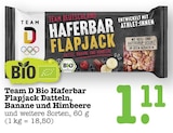 Bio Haferbar Flapjack Datteln, Banane und Himbeere Angebote von Team D bei E center Ettlingen für 1,11 €