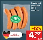 Bockwurst im aktuellen Netto Marken-Discount Prospekt
