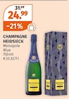 Monopole Blue von Heidsieck im aktuellen Müller Prospekt für 24,99 €
