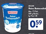 Reine Buttermilch im ALDI SÜD Prospekt Reine Buttermilch von MILSANI im aktuellen ALDI SÜD Prospekt für 0,59 €