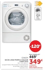Sèche-linge pompe à chaleur 8 kg - Candy - Hyper U à Chartres Sèche-linge pompe à chaleur 8 kg - Candy en promo chez Hyper U Chartres à 349,00 €
