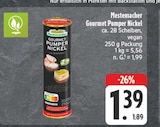 EDEKA Lengefeld - Gourmet Pumper Nickel Angebot im Prospekt Gourmet Pumper Nickel bei EDEKA im Lengefeld Prospekt für 1,39 €
