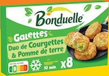 Galettes à poêler courgettes et pomme de terre - BONDUELLE - Intermarché Hyper Galettes à poêler courgettes et pomme de terre - BONDUELLE à 1,79 € dans le catalogue Intermarché Hyper