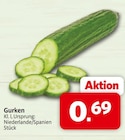 Markant Nordwest Lohne - Gurken Angebot im Prospekt Gurken bei Markant Nordwest im Lohne Prospekt für 0,69 €