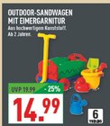 Outdoor-Sandwagen mit Eimergarnitur im Angebot bei Marktkauf in Marl Outdoor-Sandwagen mit Eimergarnitur Angebote bei Marktkauf Marl für 14,99 €