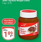 Nuss-Nougat-Creme Angebote von Jeden Tag bei GLOBUS Salzgitter für 1,89 €