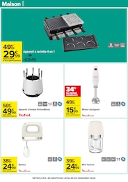 Prix et réduction Mini Hachoir dans le prospectus Carrefour en cours Offre Mini Hachoir dans le catalogue Carrefour du moment à la page 78