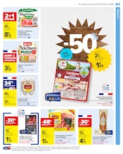 Promos Jambon Espagnol dans le catalogue "BONNE ANNÉE BONNE PROMO" de Carrefour à la page 35