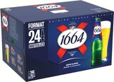 Bière Blonde - 1664 en promo chez Intermarché Hyper Versailles à 10,68 €