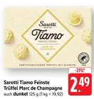 Tiamo Feinstes Trüffel Marc de Champagne im Angebot bei E center in Esslingen Tiamo Feinstes Trüffel Marc de Champagne Angebote von Sarotti bei E center Esslingen für 2,49 €