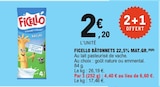 E.Leclerc Orsigny - Promo Ficello Bâtonnets 22,5% mat.gr Promo Ficello Bâtonnets 22,5% mat.gr à 2,20 € dans le catalogue E.Leclerc à Orsigny