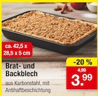 Brat- und Backblech Angebote bei Zimmermann Wunstorf für 3,99 €