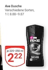 Dusche im Angebot bei GLOBUS in Speyer Dusche Angebote von Axe bei GLOBUS Speyer für 2,22 €